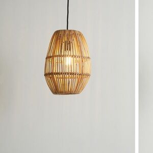 Urban Outfitters Natural Woven Lantern